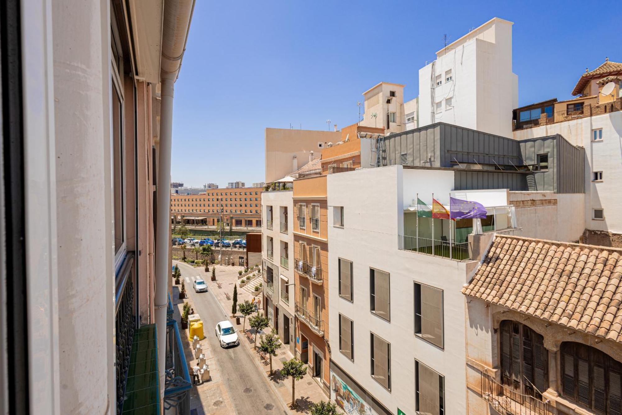 C103 - Sunny Terrace, Old Town Views Málaga Exterior foto