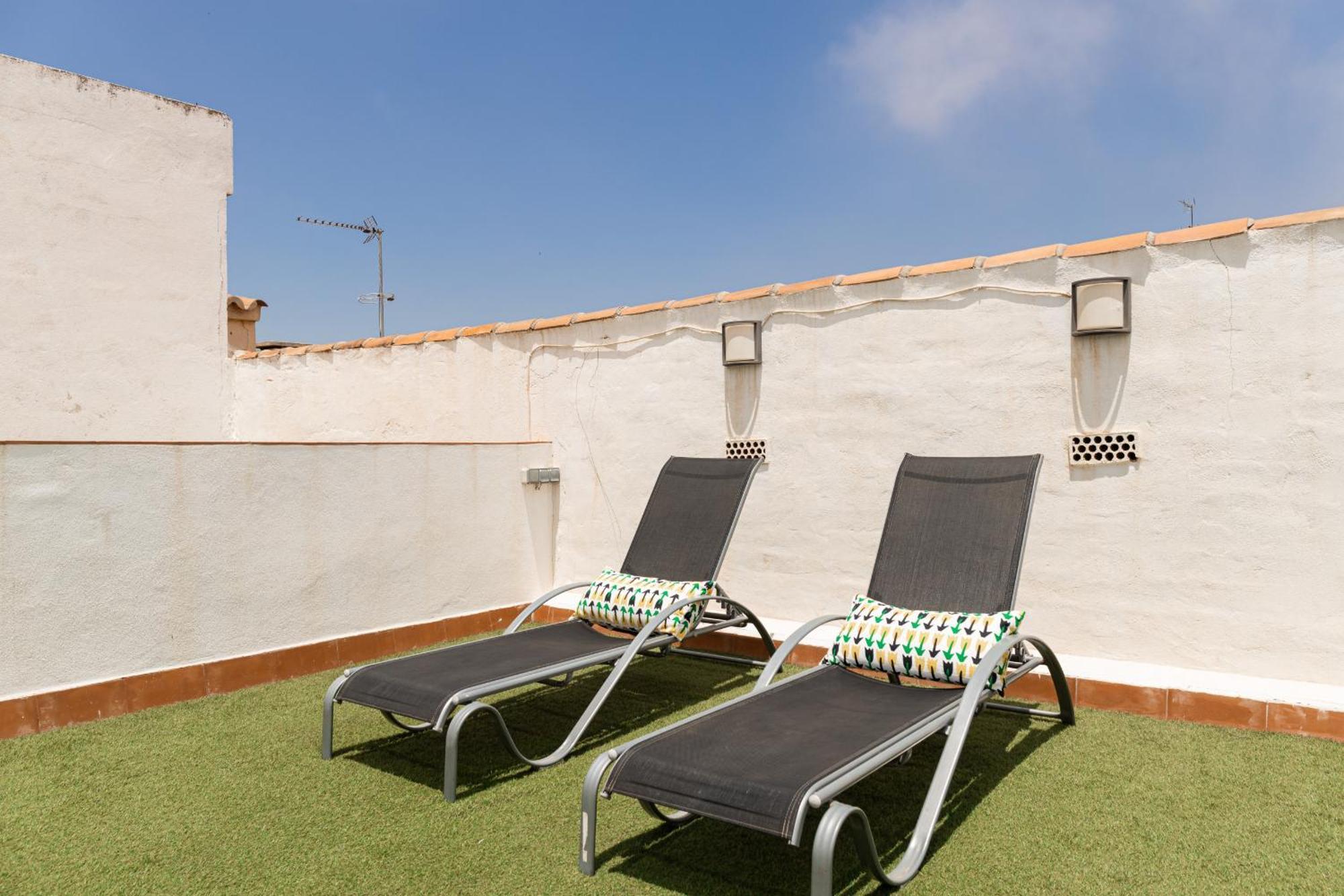 C103 - Sunny Terrace, Old Town Views Málaga Exterior foto